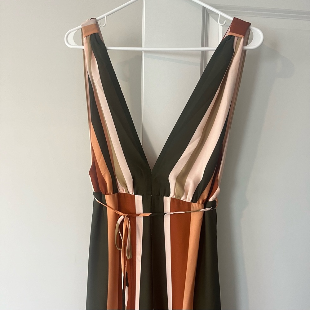 Striped Jumpsuit - Picture 5 of 7